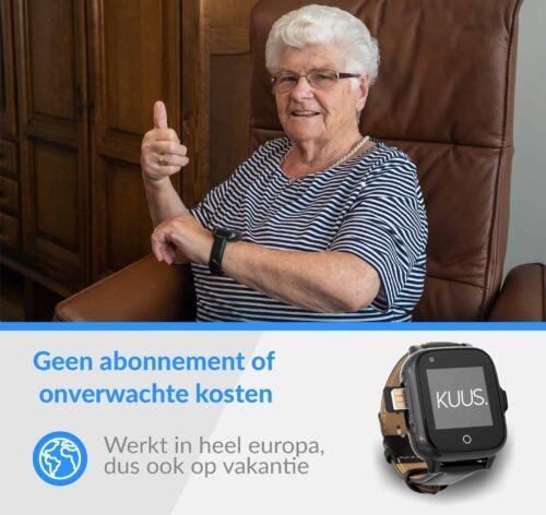 KUUS. S1 Senioren Alarm Horloge