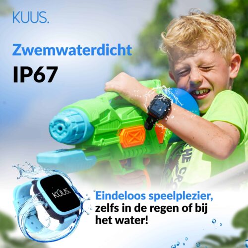 KUUS. W2 GPS horloge kind zonder spelletjes