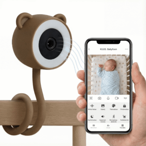 KUUS. BM1 Baby Monitor with Camera, App and White Noise