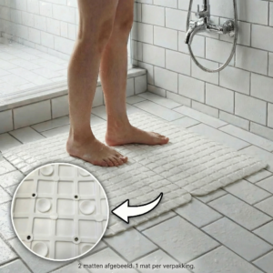 Antirutschmatte für die Dusche mit Saugnapf