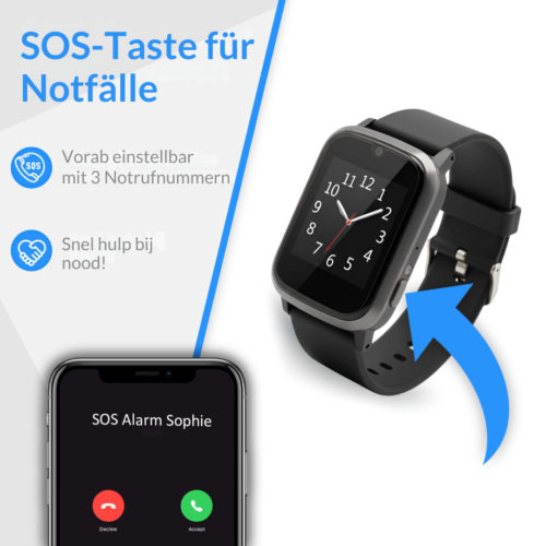 KUUS. S5 Notfalluhr für Senioren