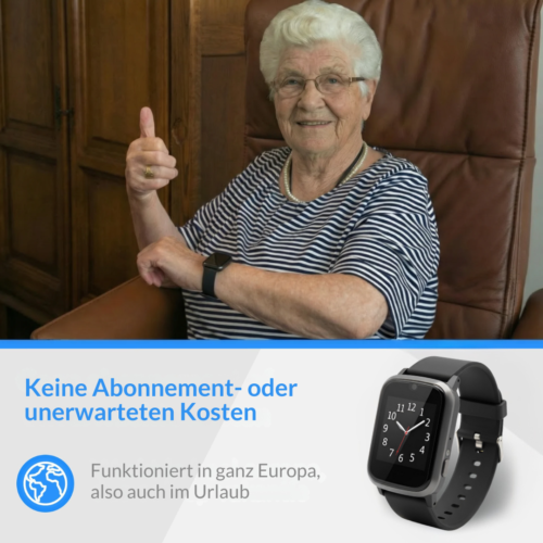 KUUS. S5 Notfalluhr für Senioren