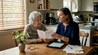 Daughter and senior review monitoring device instructions