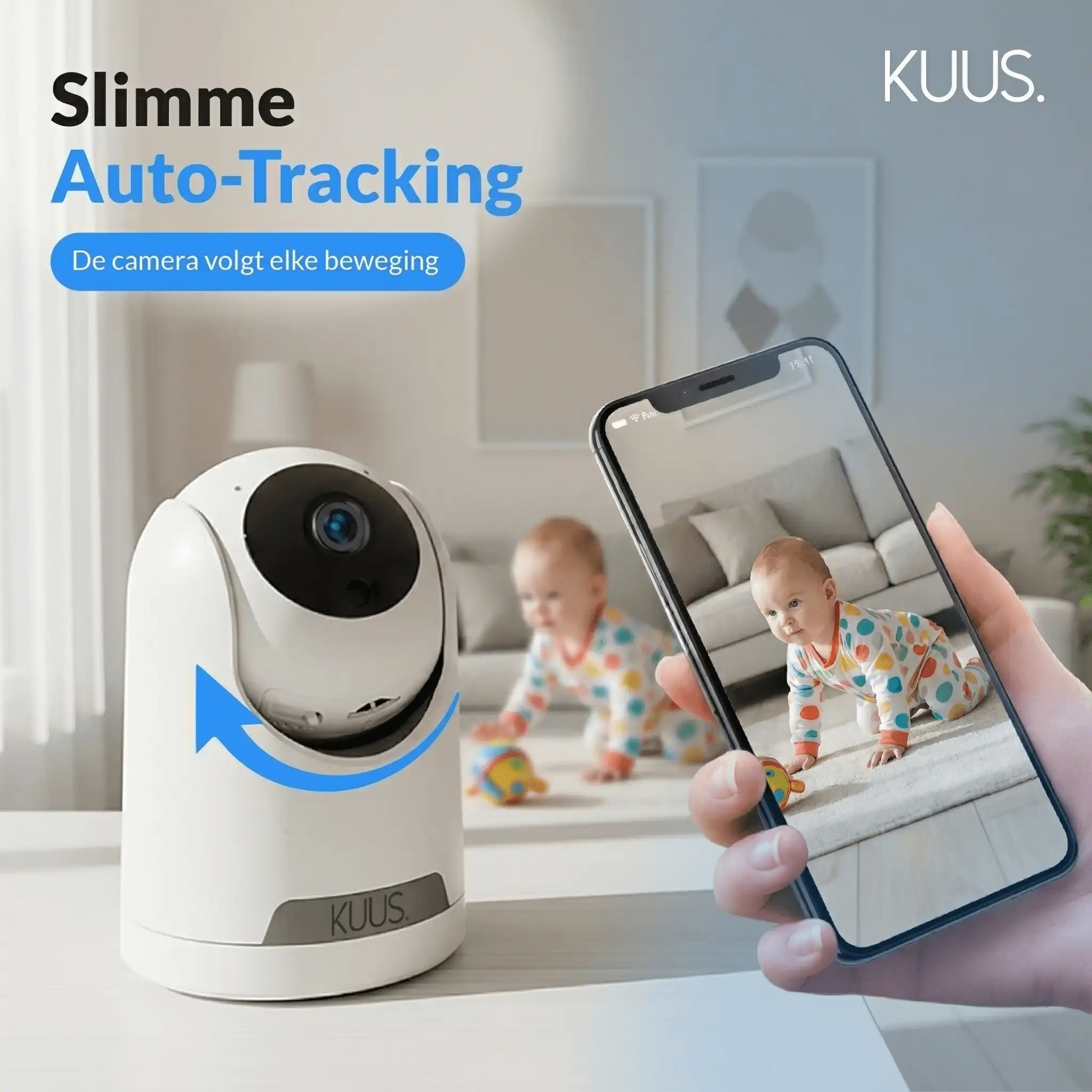 beveiligingscamera met auto tracking