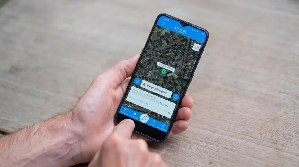 Telefoon melding valdetectie