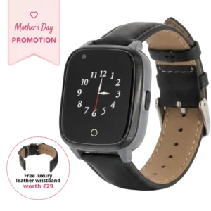 KUUS. S2 Personal alarm watch without subscription with fall detection - With emergency button - For elderly and seniors