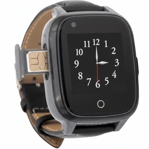 KUUS. S2 Alarm Horloge Zonder Abonnement met Valdetectie voor Ouderen en Senioren - Personenalarmering met SOS knop Alarmknop - GPS - Alarmhorloge