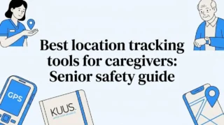 Decorative title card for senior tracking tools