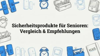 Stilvolle Titelgrafik für Sicherheitsprodukte