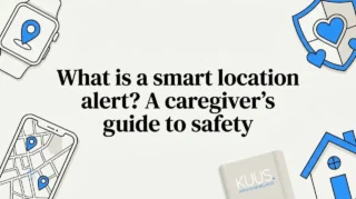Decorative smart alert blog title card illustration