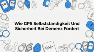 Ein von Hand gestaltetes Titelbild mit GPS-Elementen