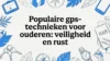 Populaire gps-technieken voor ouderen: veiligheid en rust