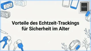 Eine von Hand illustrierte Titelseite mit verschiedenen Symbolen rund um Technik und Sicherheit.