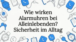 Stimmungsvolle Illustration als Blickfang für den Titel eines Artikels über Wecker
